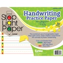 Stop Light Paper Practice Paper Notepad 50 Sheets Pack of 6