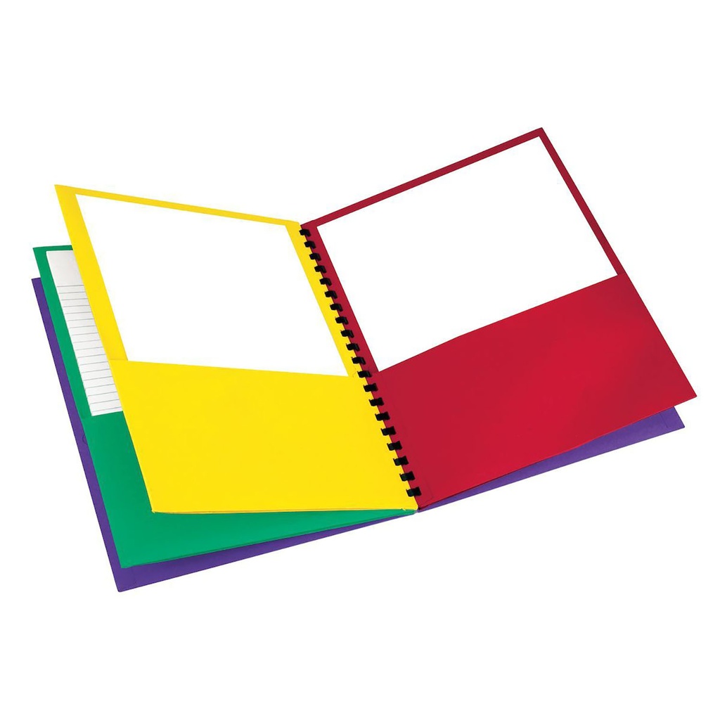 Multicolor Eight-Pocket Organizers Pack of 6