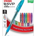 Assorted R.S.V.P. Colors Ballpoint Pen 8-Pack