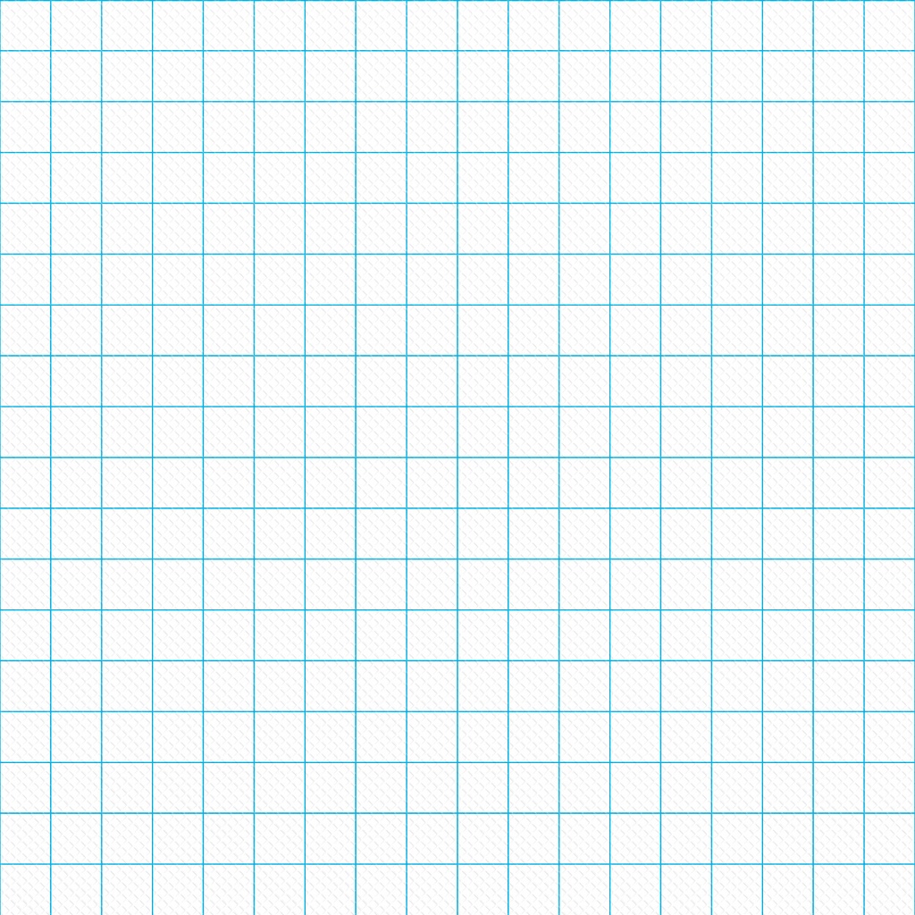 1" Grid 18" x 12' Fun Size Better Than Paper Bulletin Board Roll 