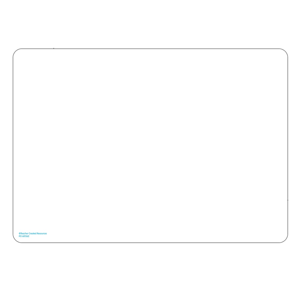 Double-Sided Premium Blank Dry Erase Boards Pack of 10