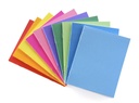 6ct Bright Colors Blank Books 8.5" x 11"