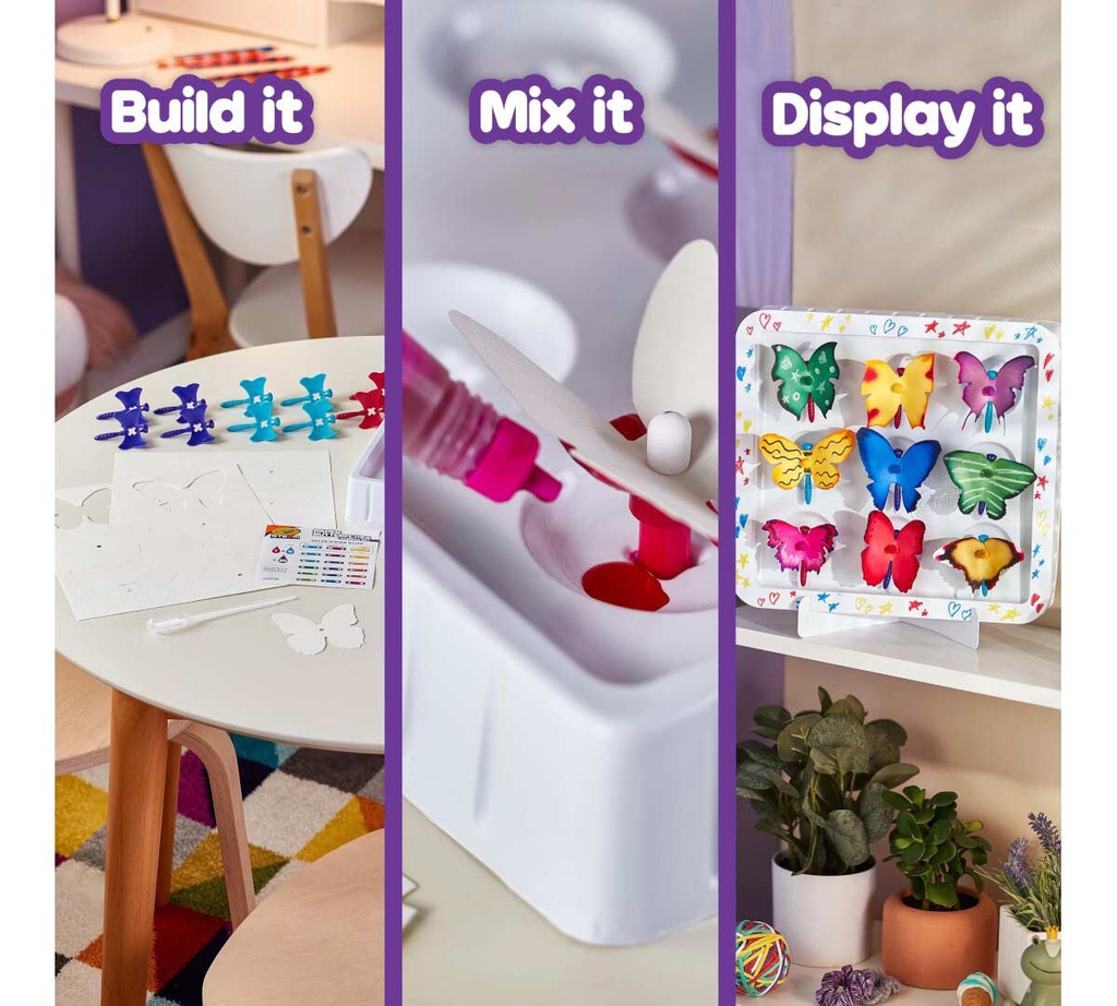 Crayola STEAM Paper Butterflies Science Kit
