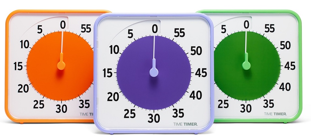 8" Time Timer Secondary Learning Center Classroom Set