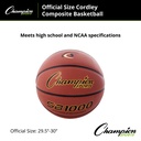 Cordley® Official Size Composite Basketball