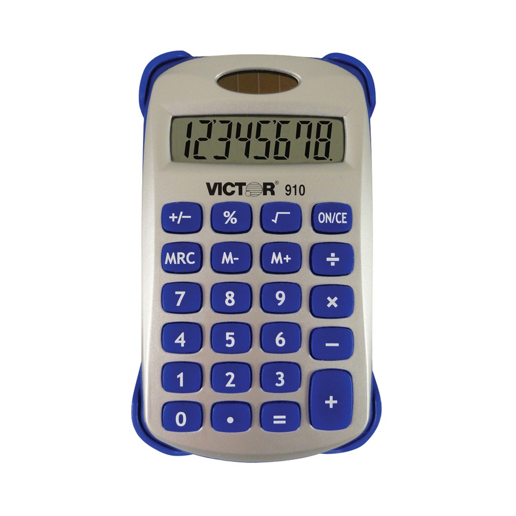 Colorful 8 Digit Handheld Calculators Pack of 3