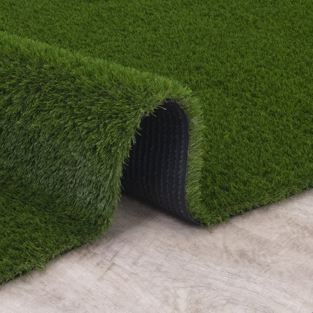 GreenSpace 9' x 12' Green Artificial Turf Rug