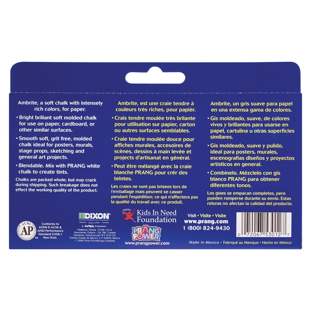 Ambrite™ Paper Chalk 12 colors