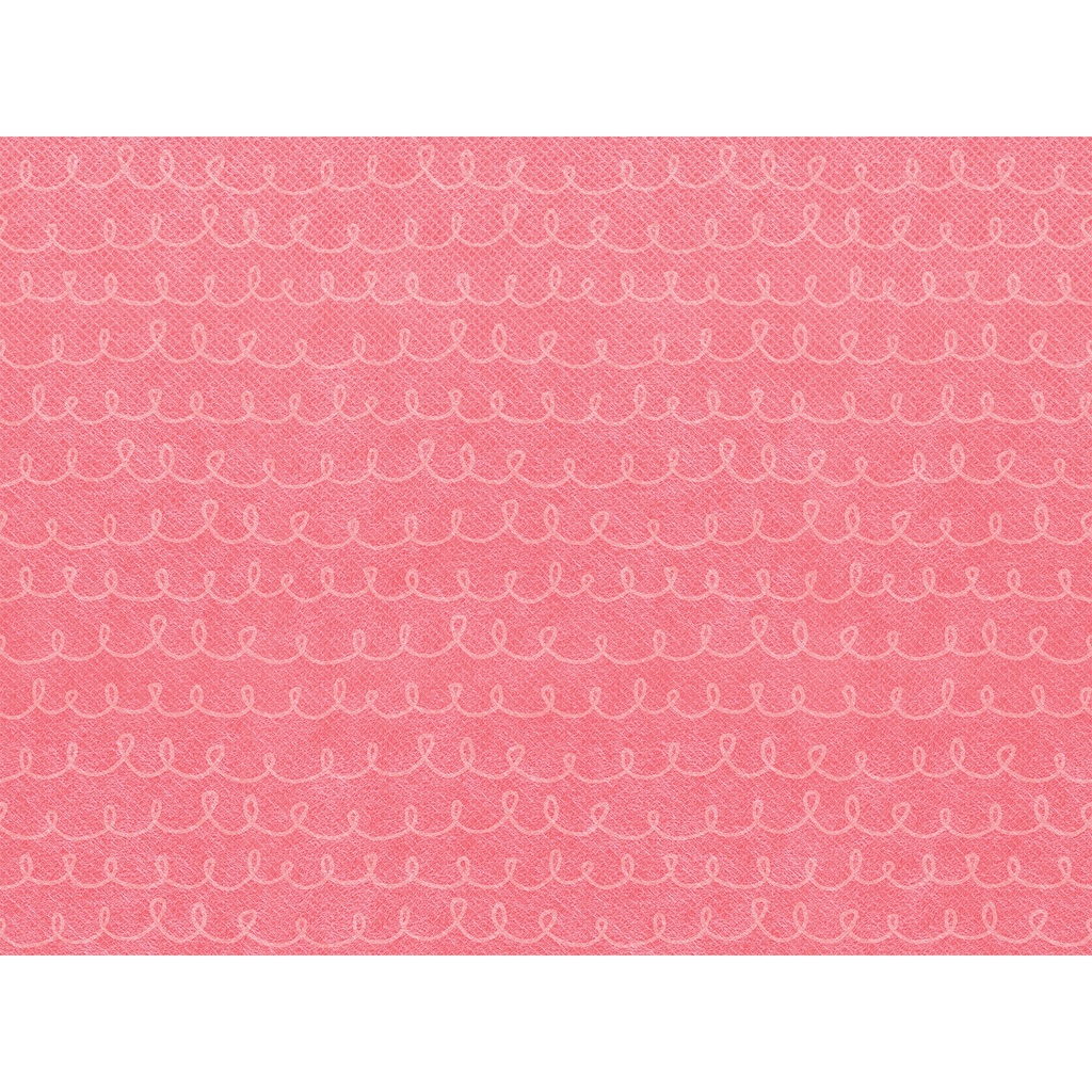 Coral Pink Loop-De-Loop 18" x 12' Fun Size Better Than Paper® Bulletin Board Roll