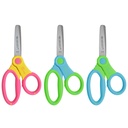 5" Blunt Assorted Colors Anti-Microbial Kids Scissors 6ct
