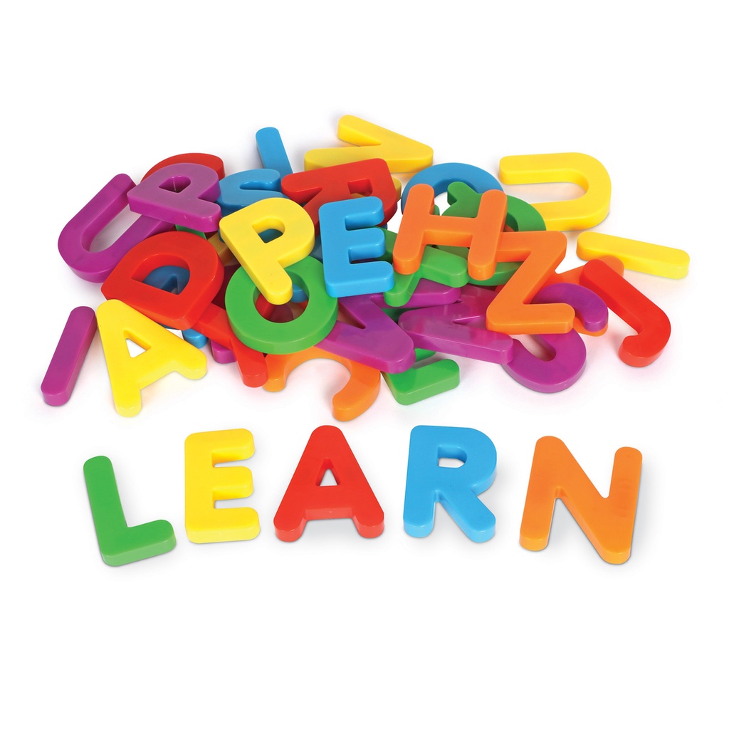 Jumbo Magnetic Uppercase Letters and Numbers