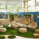 GreenSpace 6' x 9' Green Artificial Turf Rug