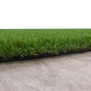 GreenSpace 7'6&quot; Round Green Artificial Turf Rug