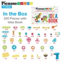 PicassoTiles 250ct Engineering Construction Building Set