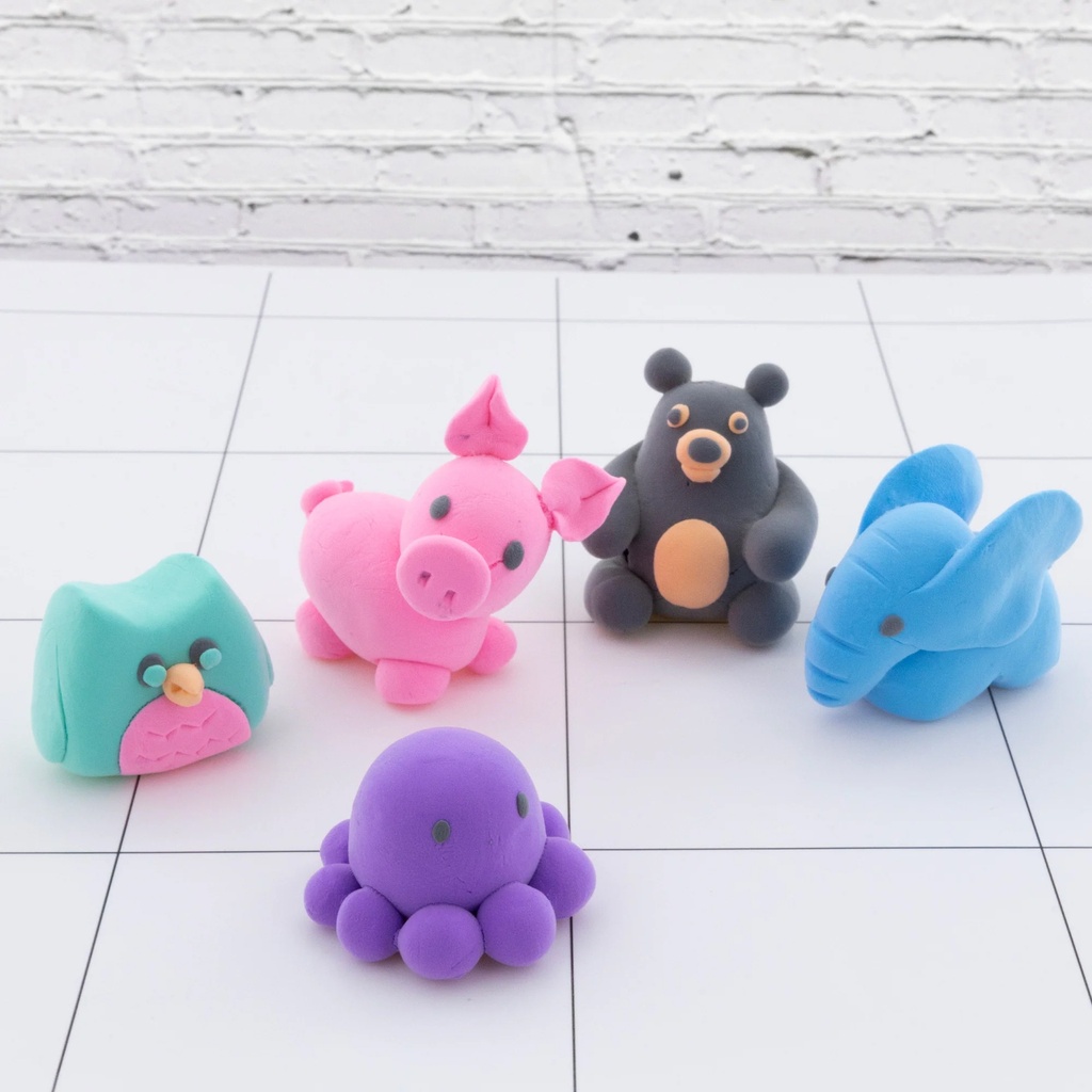 2 oz. Pastel Colors Air Dry Modeling Clay 48 Packs