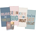 2' x 4' Be Positive Calming Covers Ceiling Light Filters Pack of 4
