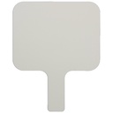 8" x 9.75" Rectangular Dry Erase Answer Paddles Pack of 12