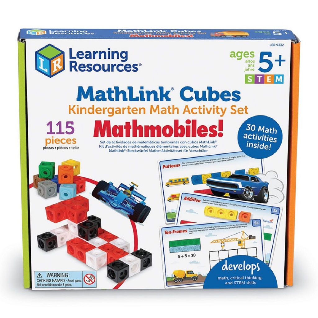 Mathlink Cubes Kindergarten Math Activity Set: Mathmobiles!