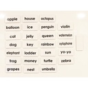ABC Picture Words Double-Sided Magnets 27 Pieces