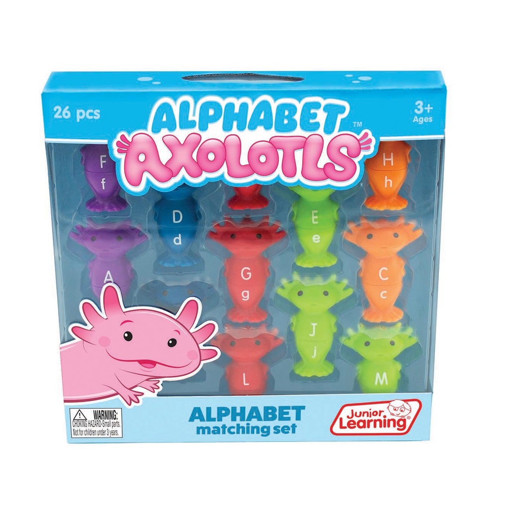 Alphabet Axolotls Alphabet Matching Set