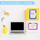 Assorted 5" x 7" Magnetic Locker Dry Erase Board with Marker