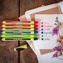 Assorted Schneider Xpress Fineliner Pens 6-Color