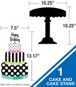 Black, White & Stylish Brights Birthday Bulletin Board Set