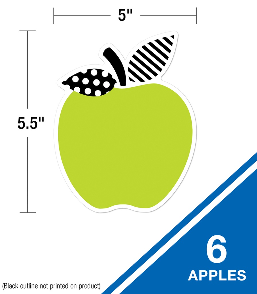 Black, White & Stylish Brights Welcome Bulletin Board Set