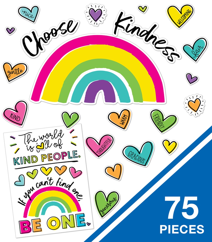 Kind Vibes Choose Kindness Bulletin Board Set