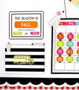 Black, White & Stylish Brights School Bus Cut-Outs