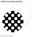 Black, White & Stylish Brights Designer Dots Cut-Outs