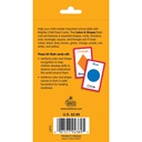 Colors and Shapes Flash Cards 54 Cards