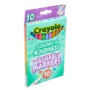 Colors of Kindness Fine Line Washable Markers 10 Count