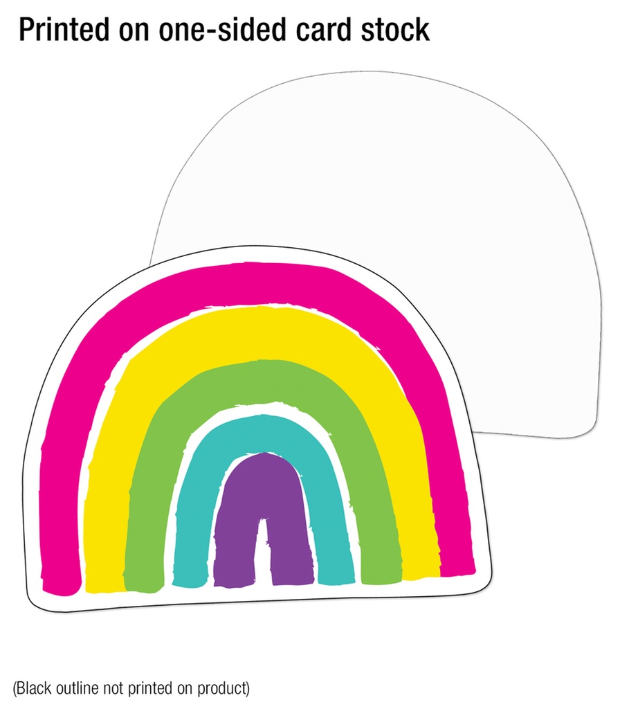 Kind Vibes Rainbow Cut-Outs