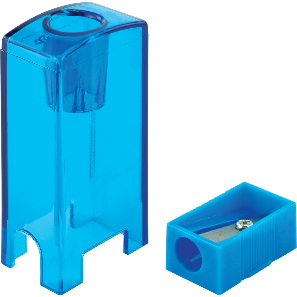 Crayon & Pencil 2-Hole Canister Sharpener Pack of 10