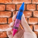 Double-Ended Premium Super Jumbo Crayons 6 Crayons 12 Colors