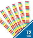 Black, White & Stylish Brights Pencils Straight Borders