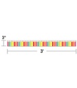Black, White & Stylish Brights Pencils Straight Borders