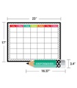 Black, White & Stylish Brights Calendar Bulletin Board Set