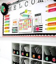 Black, White & Stylish Brights Nameplates