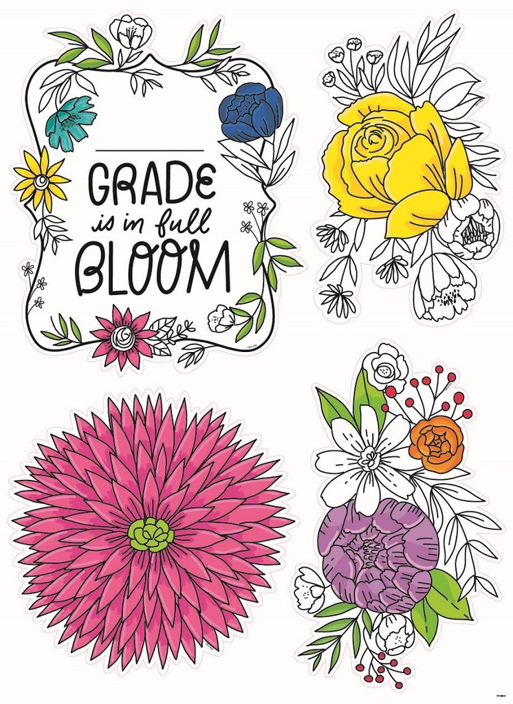 Blooming Minds Bulletin Board Set