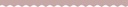 Light Mauve Scalloped Border Trim