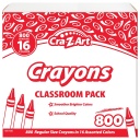 Cra-Z-Art Crayon Bulk Class Pack 800ct 16 Assorted Colors