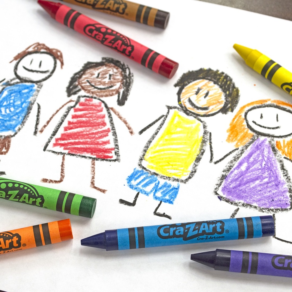 Cra-Z-Art Crayon Bulk Class Pack 400ct 8 Assorted Colors