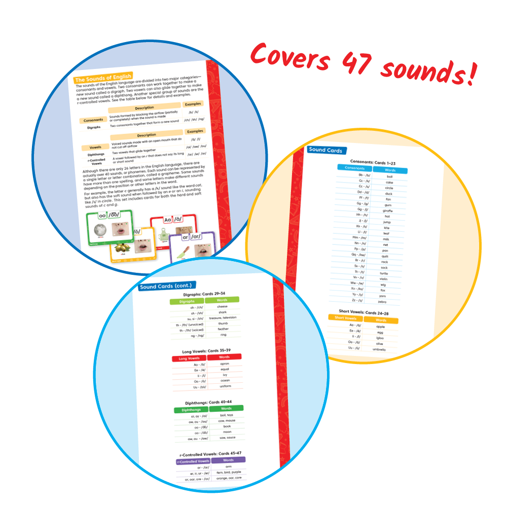 3D Sound and Phonics Cards