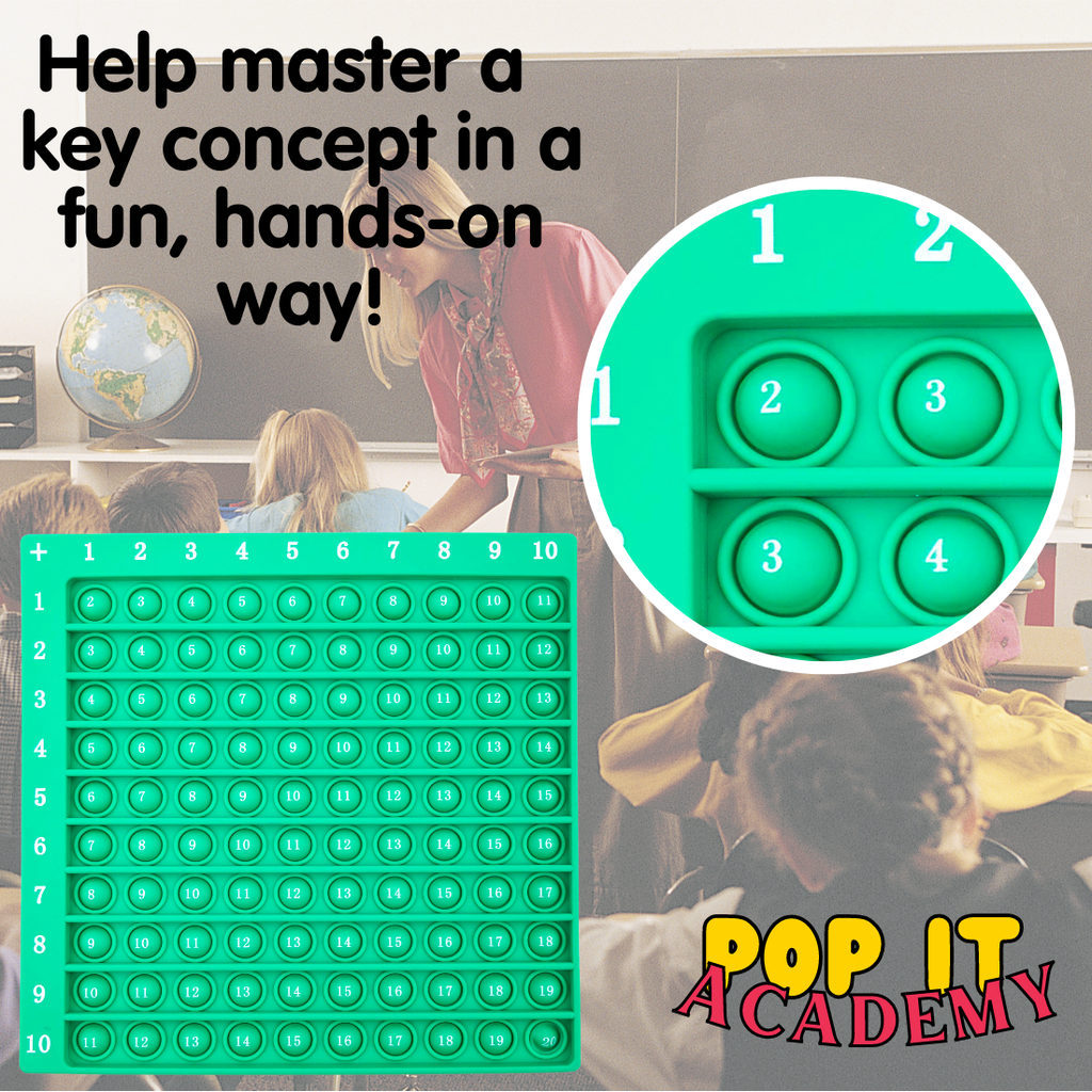 Addition Pop It Board