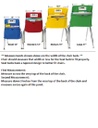 17" Multicolor Seat Sack Classroom Pack