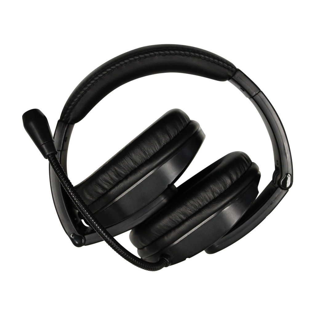 MACH-2 USB Type-C Deluxe-Sized Multimedia Headset with Steel Reinforced Gooseneck Mic