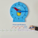 Magnetic Demonstration Advanced Numberline Clock
