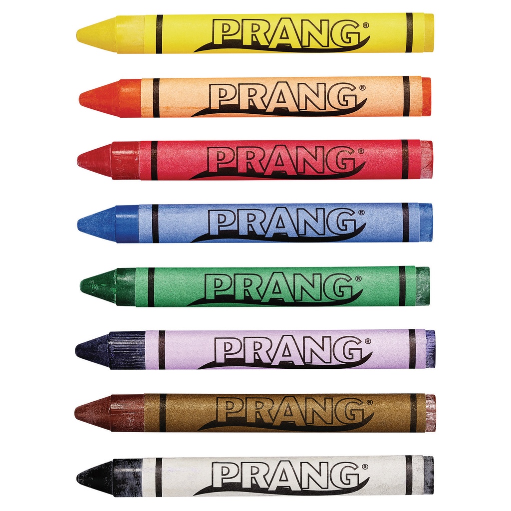 Large 8 Color Crayons